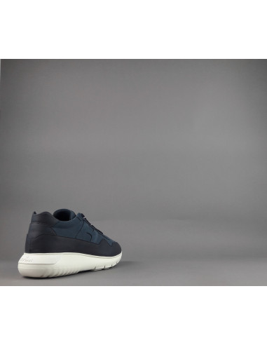 Hogan \ Interactive3 Uomo Pelle Nabuk Blu Scuro Prezzo 390,00