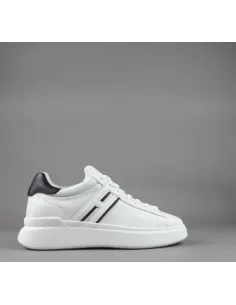 Hogan \ Sneakers H580 Uomo Pelle Bianco H Lunga Prezzo 390,00