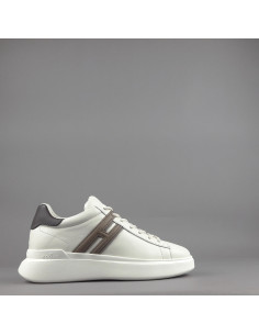 Hogan \ Sneakers H580 Uomo Pelle Avorio Prezzo 390,00