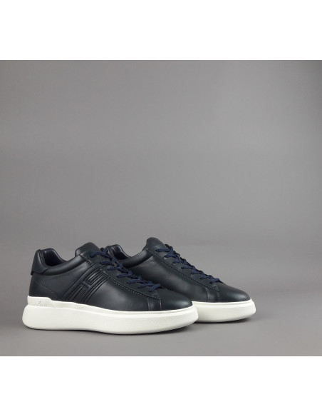 Hogan \ Sneakers H580 Uomo Pelle Blu Scuro Prezzo 390,00