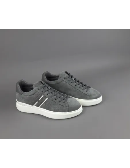 Hogan \ Sneakers H580 Uomo Camoscio Grigio Scuro Prezzo 390,00