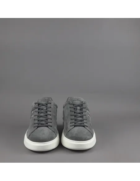 Hogan \ Sneakers H580 Uomo Camoscio Grigio Scuro Prezzo 390,00