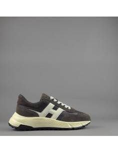 Hogan \ Hyperlight Uomo Camoscio Pelle Marrone Pezzo 450,00