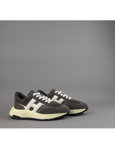 Hogan \ Hyperlight Uomo Camoscio Pelle Marrone Pezzo 450,00