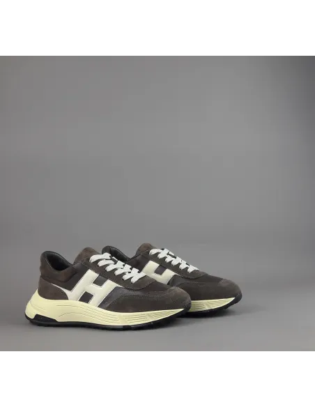 Hogan \ Hyperlight Uomo Camoscio Pelle Marrone Pezzo 450,00