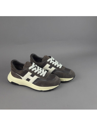 Hogan \ Hyperlight Uomo Camoscio Pelle Marrone Pezzo 450,00