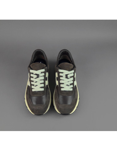 Hogan \ Hyperlight Uomo Camoscio Pelle Marrone Pezzo 450,00