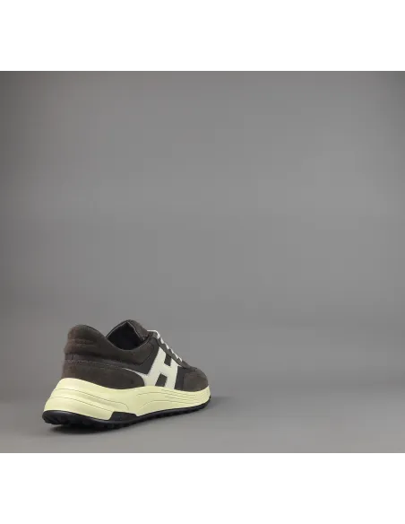 Hogan \ Hyperlight Uomo Camoscio Pelle Marrone Pezzo 450,00