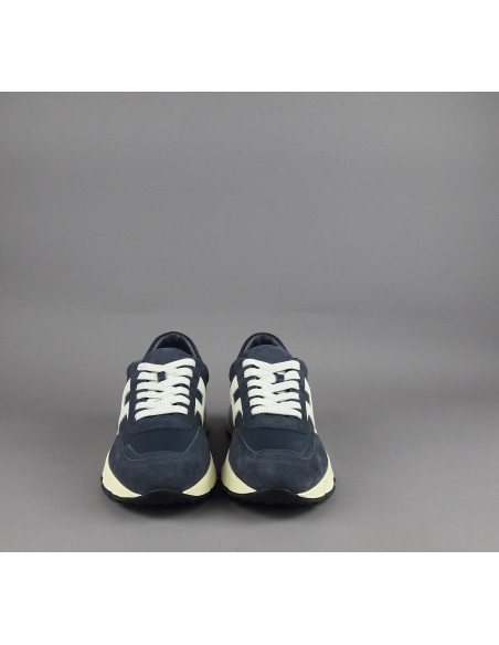 Hogan \ Hyperlight Uomo Camoscio Pelle Blu Scuro Pezzo 450,00