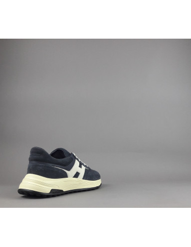 Hogan \ Hyperlight Uomo Camoscio Pelle Blu Scuro Pezzo 450,00