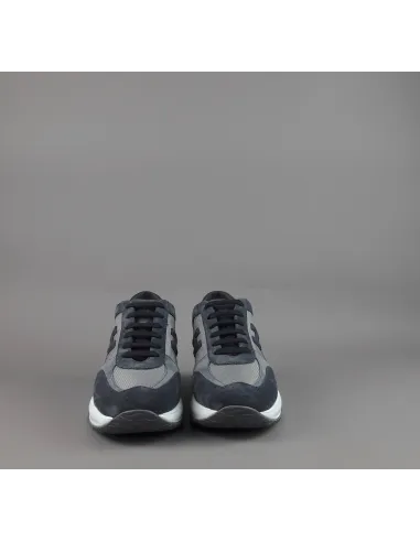 Hogan \ Interactive New Uomo Camoscio Tela Blu Grigio Prezzo 430,00