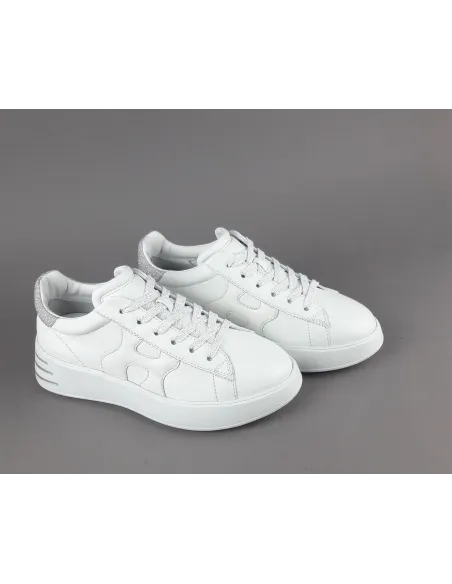 Hogan \ Rebel Donna H564 Pelle Bianco H Imbottita Prezzo 390,00