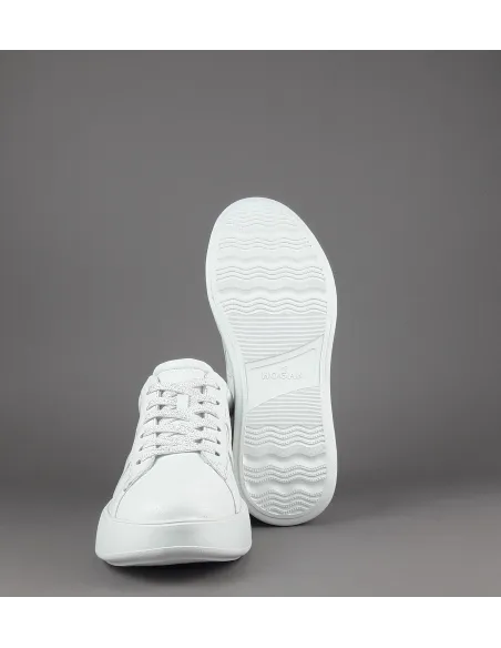 Hogan \ Rebel Donna H564 Pelle Bianco H Imbottita Prezzo 390,00
