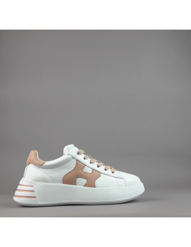 Hogan \ Rebel Donna H564 Pelle Bianco H Imbottita Prezzo 390,00