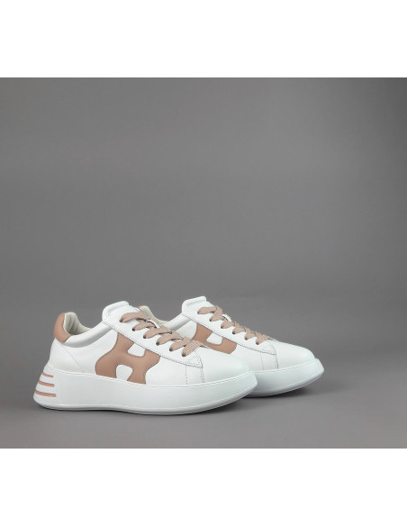 Hogan \ Rebel Donna H564 Pelle Bianco H Imbottita Prezzo 390,00