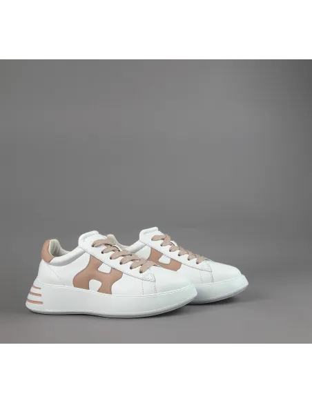 Hogan \ Rebel Donna H564 Pelle Bianco H Imbottita Prezzo 390,00