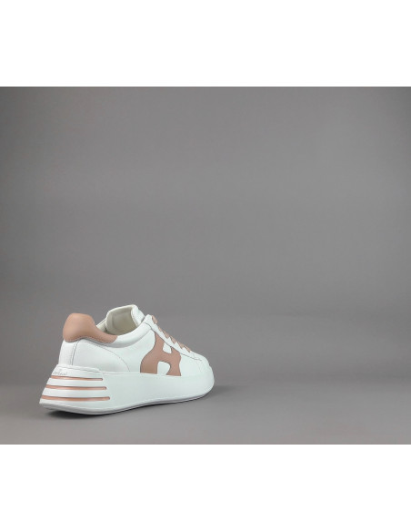 Hogan \ Rebel Donna H564 Pelle Bianco H Imbottita Prezzo 390,00