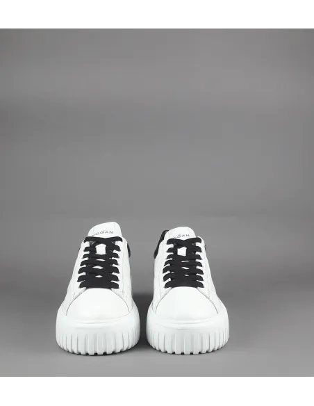 Hogan \ H-Stripes Donna H645 Pelle Nappa Bianco Prezzo 430,00