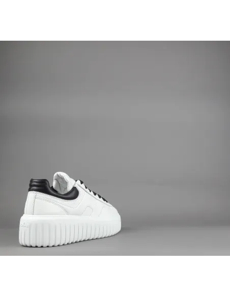 Hogan \ H-Stripes Donna H645 Pelle Nappa Bianco Prezzo 430,00