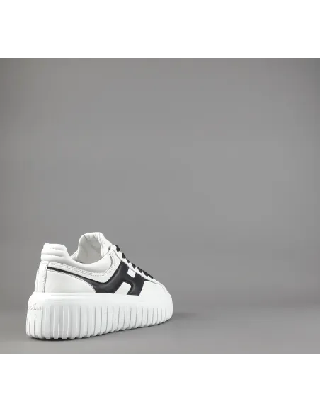 Hogan \ H-Stripes Donna H645 Pelle Nappa Bianco Prezzo 430,00
