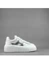 Hogan \ H-Stripes Donna H645 Pelle Nappa Bianco Prezzo 430,00