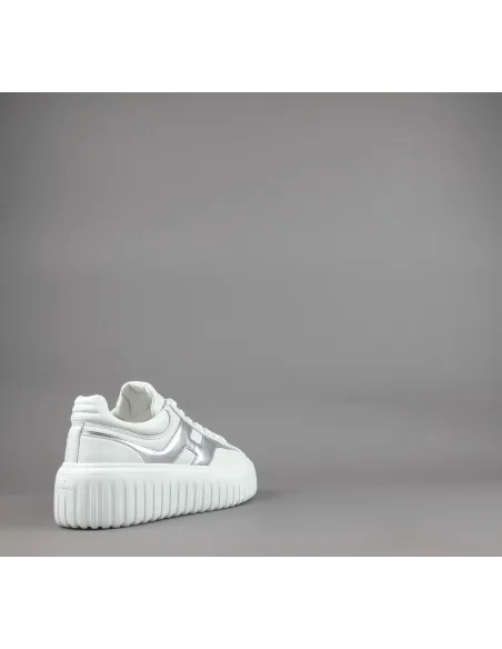 Hogan \ H-Stripes Donna H645 Pelle Nappa Bianco Prezzo 430,00