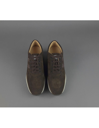 Hogan \ Interactive Donna Camoscio Marrone Scuro Prezzo 430,00