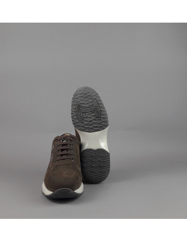 Hogan \ Interactive Donna Camoscio Marrone Scuro Prezzo 430,00