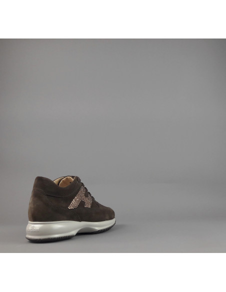 Hogan \ Interactive Donna Camoscio Marrone Scuro Prezzo 430,00