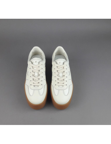 Hogan \ Sneakers Donna H698 Pelle Panna Prezzo 450,00