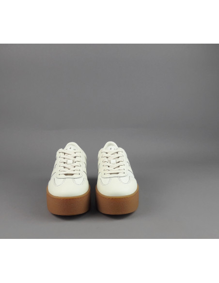 Hogan \ Sneakers Donna H698 Pelle Panna Prezzo 450,00