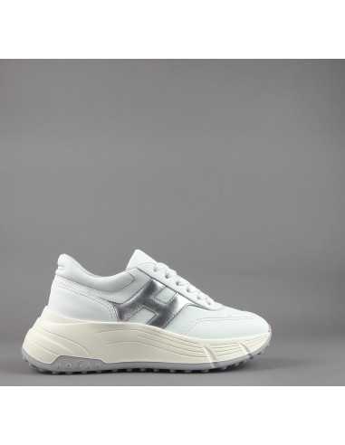 Hogan \ H669 Donna Pelle Bianco H Argento Prezzo 470,00