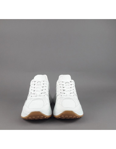 Hogan \ H669 Donna Pelle Bianco H Cucita Prezzo 470,00