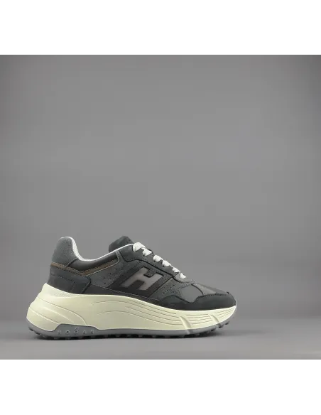 Hogan \ H669 Donna Nabuk Camoscio Grigio Scuro Prezzo 470,00