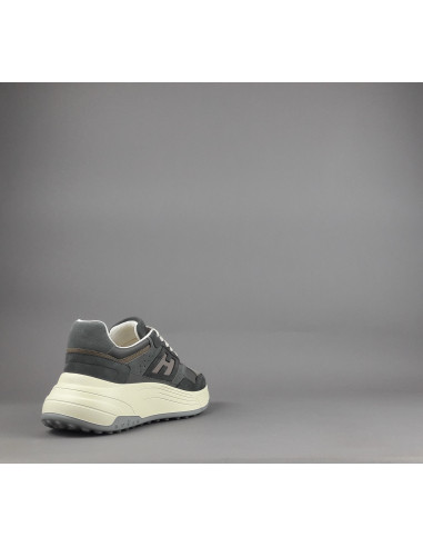 Hogan \ H669 Donna Nabuk Camoscio Grigio Scuro Prezzo 470,00