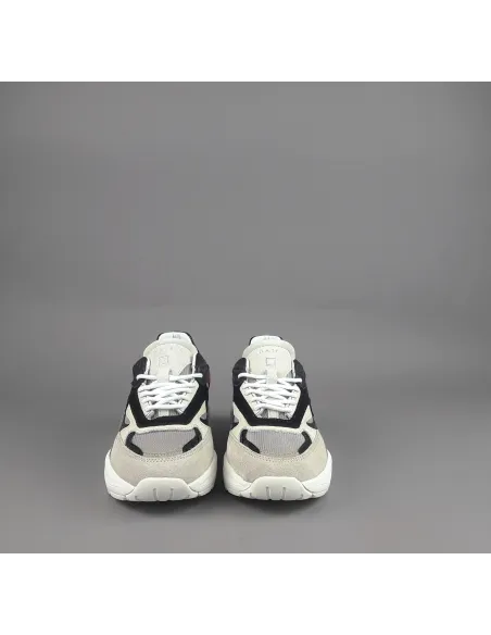 D.A.T.E. \ Fuga Sneakers Donna Camoscio Tela Avorio Prezzo 205,00
