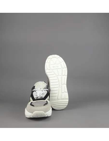 D.A.T.E. \ Fuga Sneakers Donna Camoscio Tela Avorio Prezzo 205,00