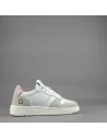 D.A.T.E. \ Sneakers Court Donna Camoscio e Pelle Ghiaccio / Bianco Prezzo 165,00