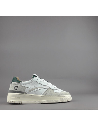 D.A.T.E. \ Sneakers Torneo Uomo Pelle Bianco Prezzo 185,00