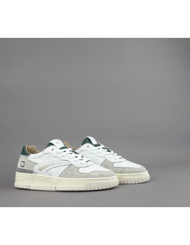 D.A.T.E. \ Sneakers Torneo Uomo Pelle Bianco Prezzo 185,00