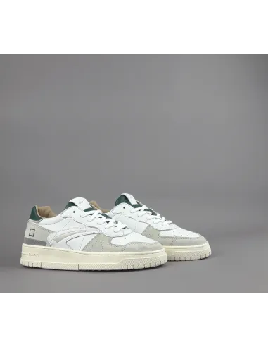 D.A.T.E. \ Sneakers Torneo Uomo Pelle Bianco Prezzo 185,00