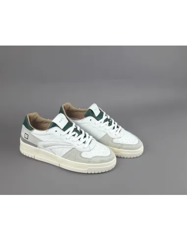 D.A.T.E. \ Sneakers Torneo Uomo Pelle Bianco Prezzo 185,00