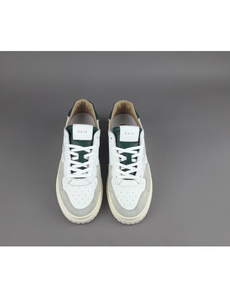 D.A.T.E. \ Sneakers Torneo Uomo Pelle Bianco Prezzo 185,00