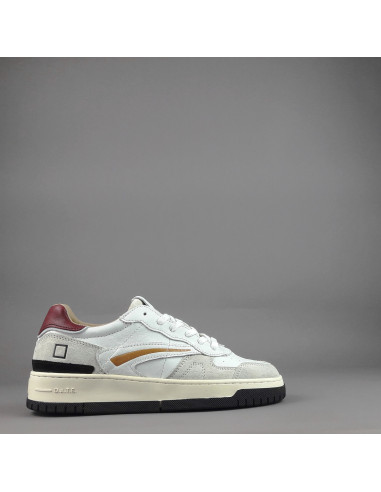 D.A.T.E. \ Sneakers Torneo Uomo Pelle Bianco Prezzo 185,00