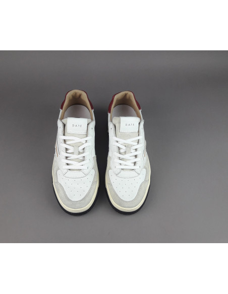 D.A.T.E. \ Sneakers Torneo Uomo Pelle Bianco Prezzo 185,00