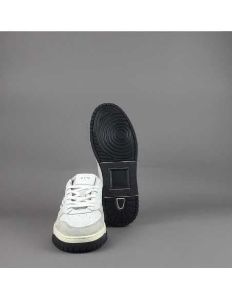 D.A.T.E. \ Sneakers Torneo Uomo Pelle Bianco Prezzo 185,00