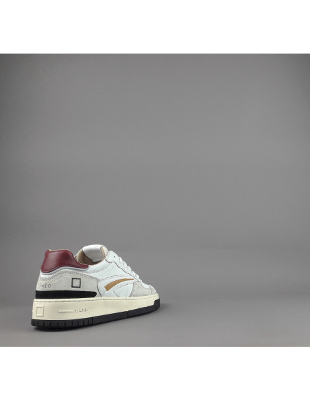 D.A.T.E. \ Sneakers Torneo Uomo Pelle Bianco Prezzo 185,00