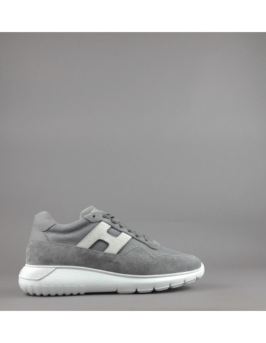 Hogan \ Interactive3 Uomo Camoscio Tela Grigio Prezzo 390,00