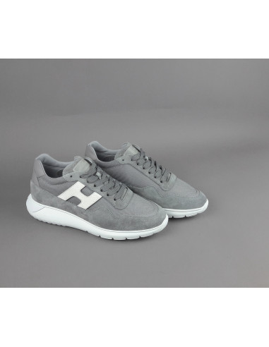 Hogan \ Interactive3 Uomo Camoscio Tela Grigio Prezzo 390,00