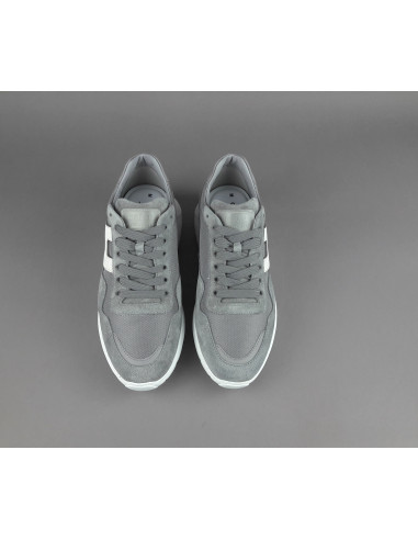 Hogan \ Interactive3 Uomo Camoscio Tela Grigio Prezzo 390,00
